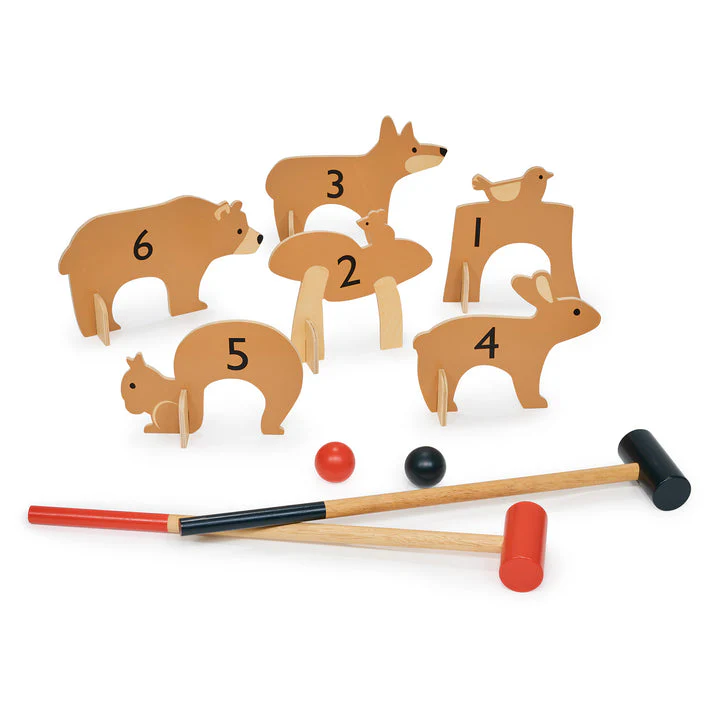 Woodland Indoor Croquet Set by Tender Leaf Toys - Image 3