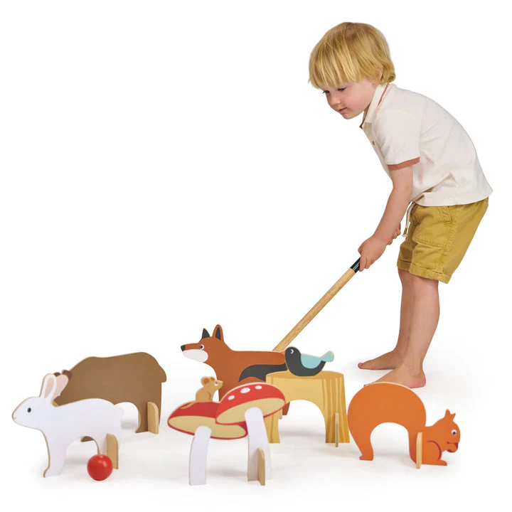 Woodland Indoor Croquet Set by Tender Leaf Toys - Image 4