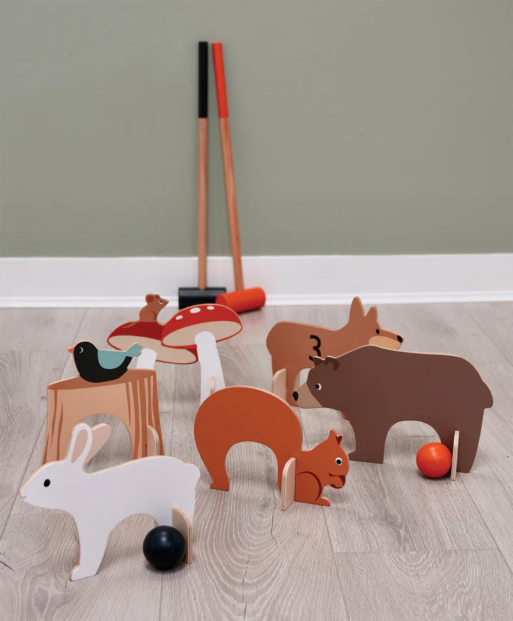 Woodland Indoor Croquet Set by Tender Leaf Toys - Image 6