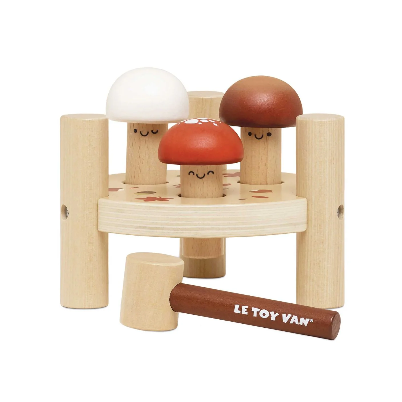 Woodland Mushroom Hammer Game by Le Toy Van