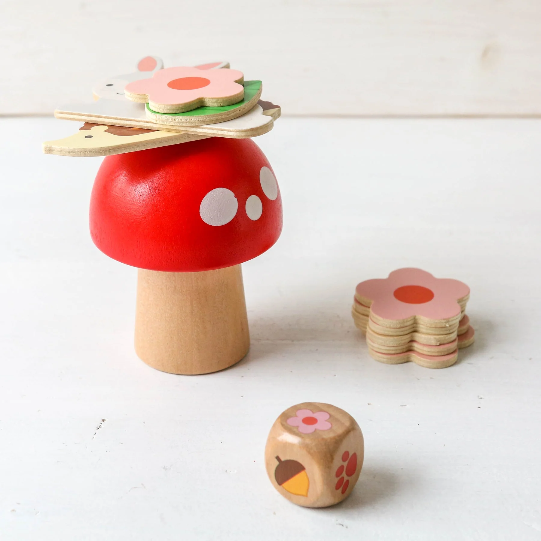 Woodland Wobble: A Wildlife Stacking Game by Petit Collage - Image 5