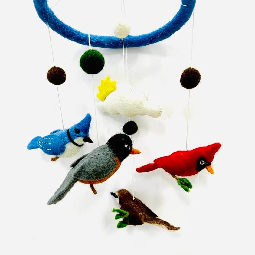 Wool Mobile - Birds by The Winding Road - Image 2