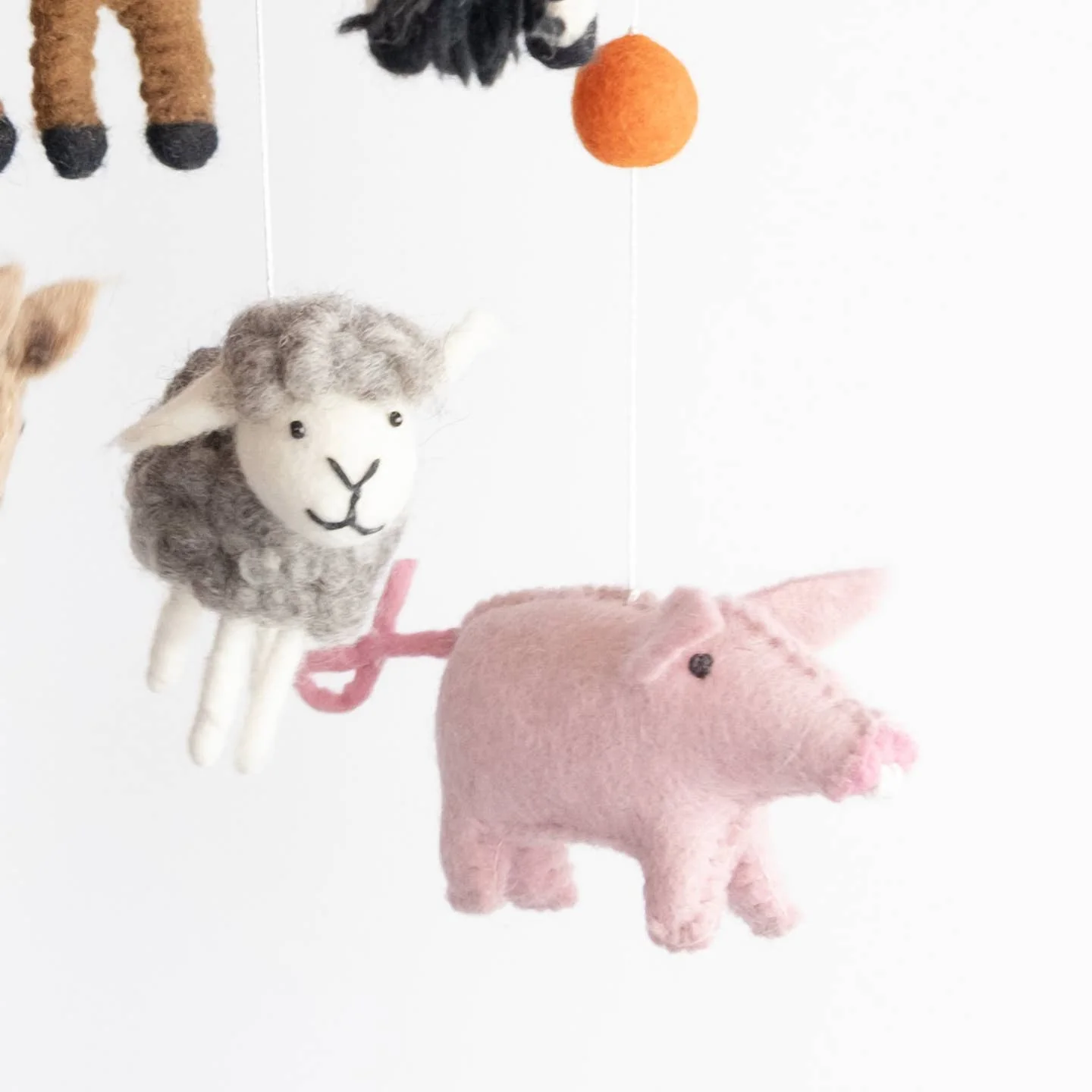 Wool Mobile - Farm/Red Barn by The Winding Road - Image 4