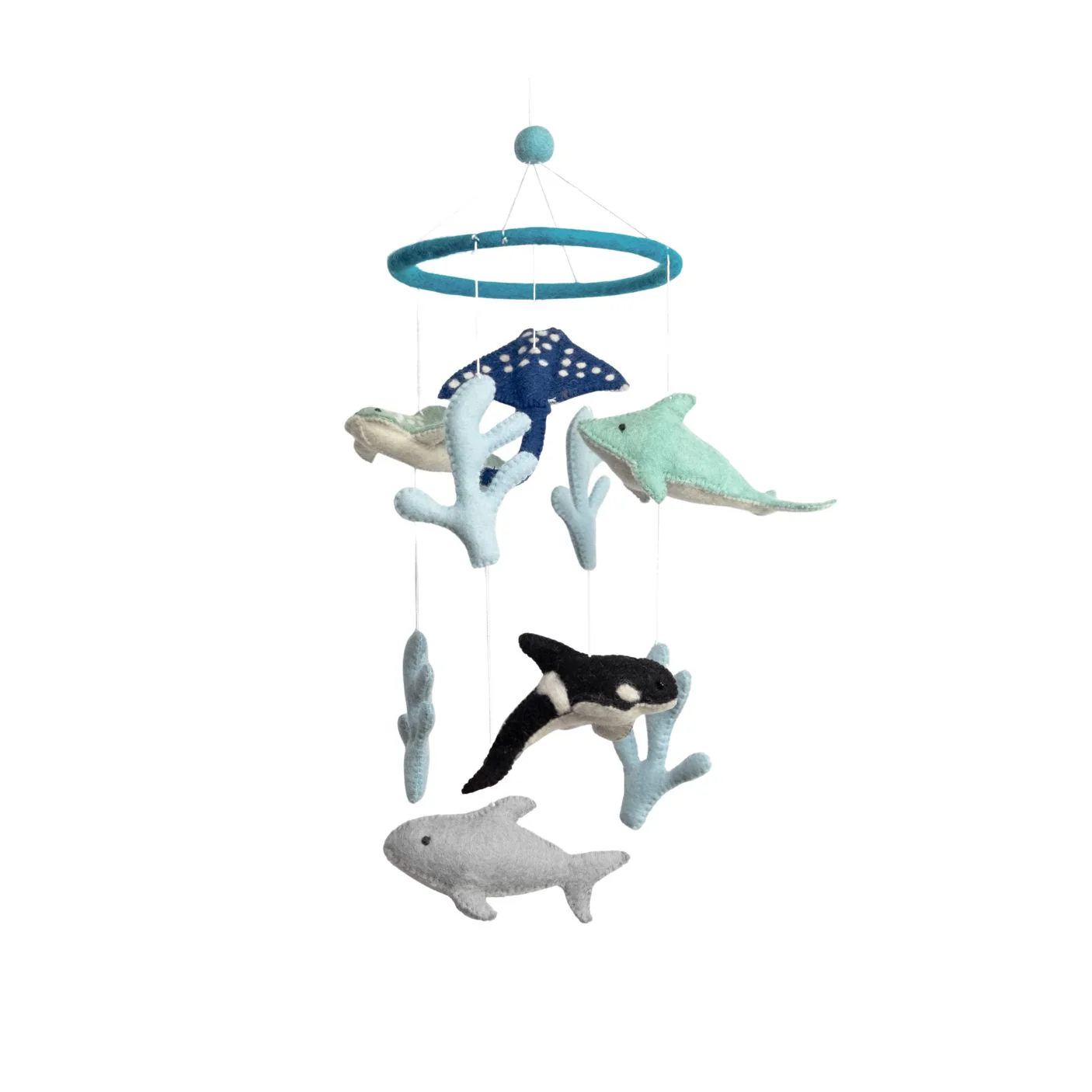 Wool Mobile - Sea Life by The Winding Road