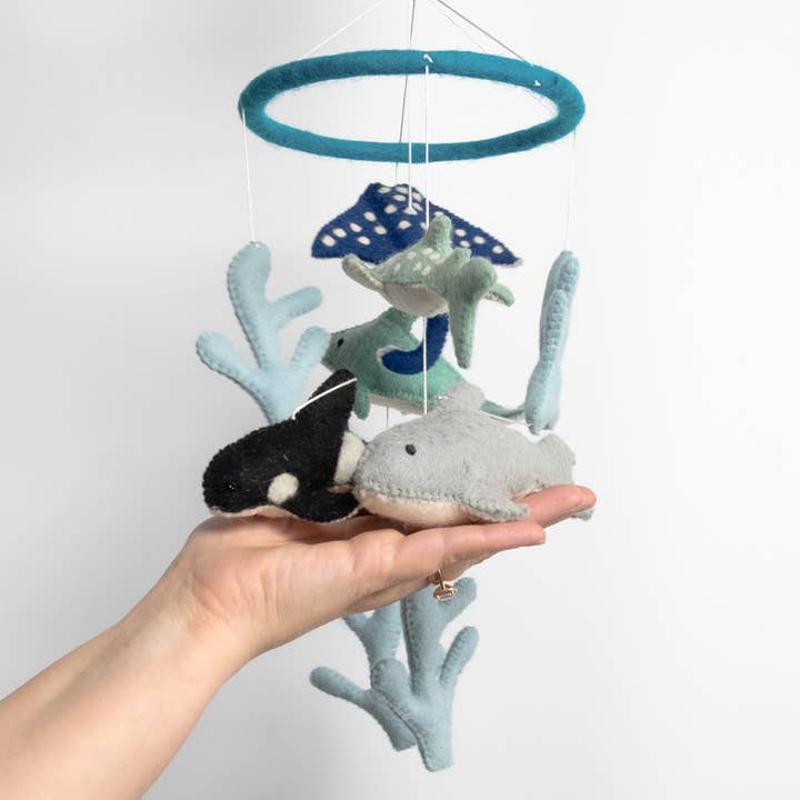 Wool Mobile - Sea Life by The Winding Road - Image 5