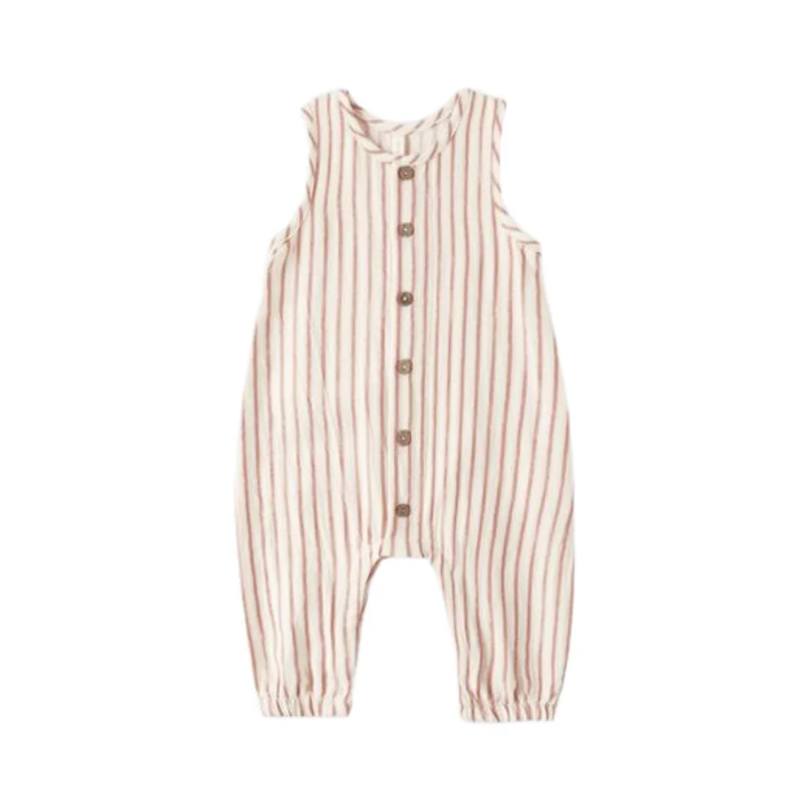 Woven Jumpsuit - Vintage Stripe by Quincy Mae