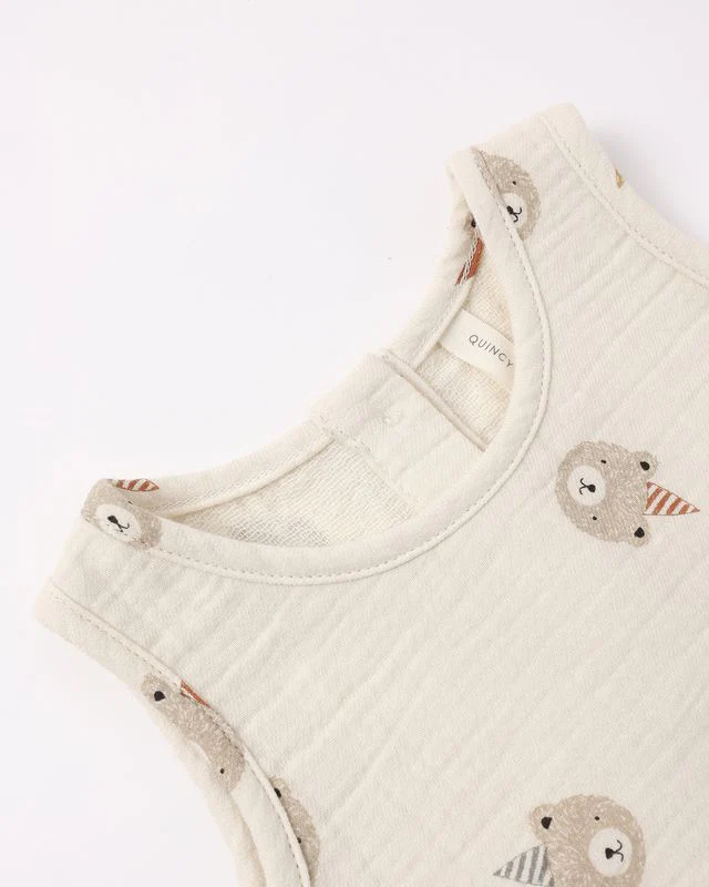 Woven Tank Set - Party Bears by Quincy Mae - Image 4