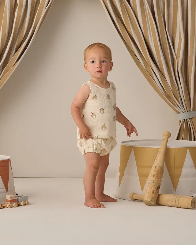 Woven Tank Set - Party Bears by Quincy Mae - Image 6