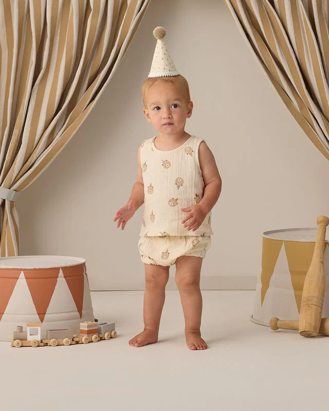 Woven Tank Set - Party Bears by Quincy Mae - Image 7