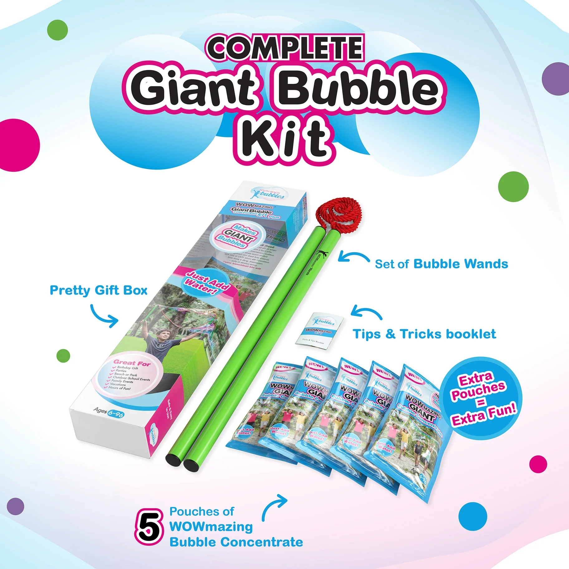 WOWmazing Giant Bubble Kit Plus - Image 3