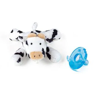 Wubbanub Detachable Animal Pacifier - Cow - Image 2