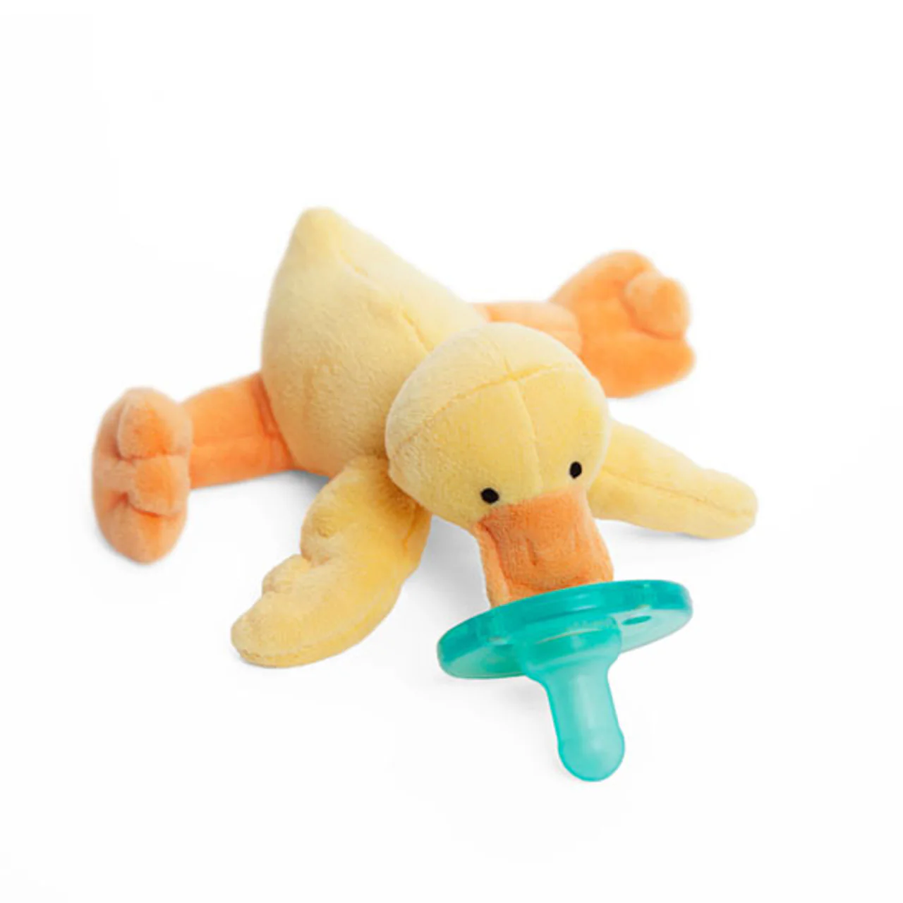 Wubbanub Animal Pacifier - Baby Yellow Duck - Image 2