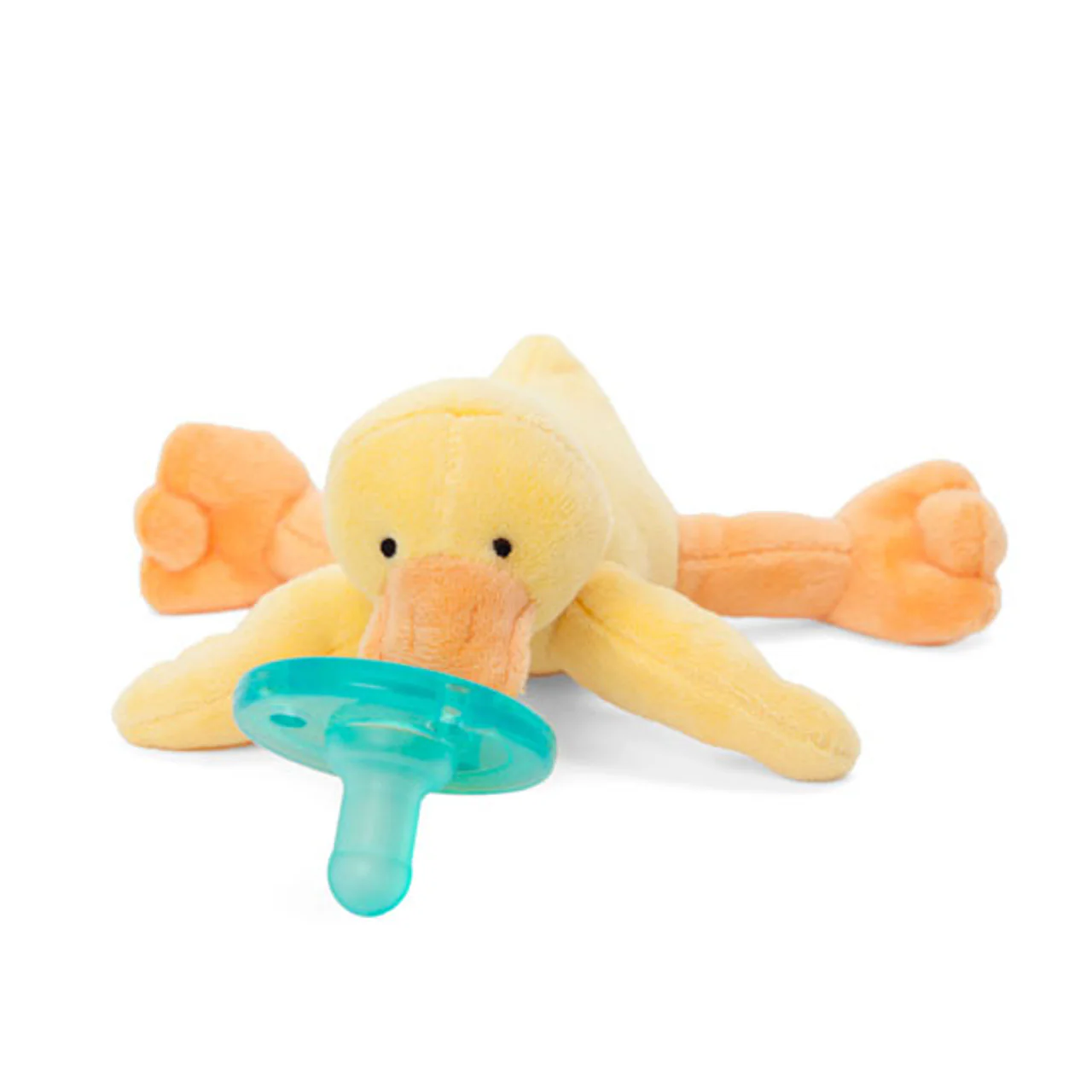 Wubbanub Animal Pacifier - Baby Yellow Duck - Image 3