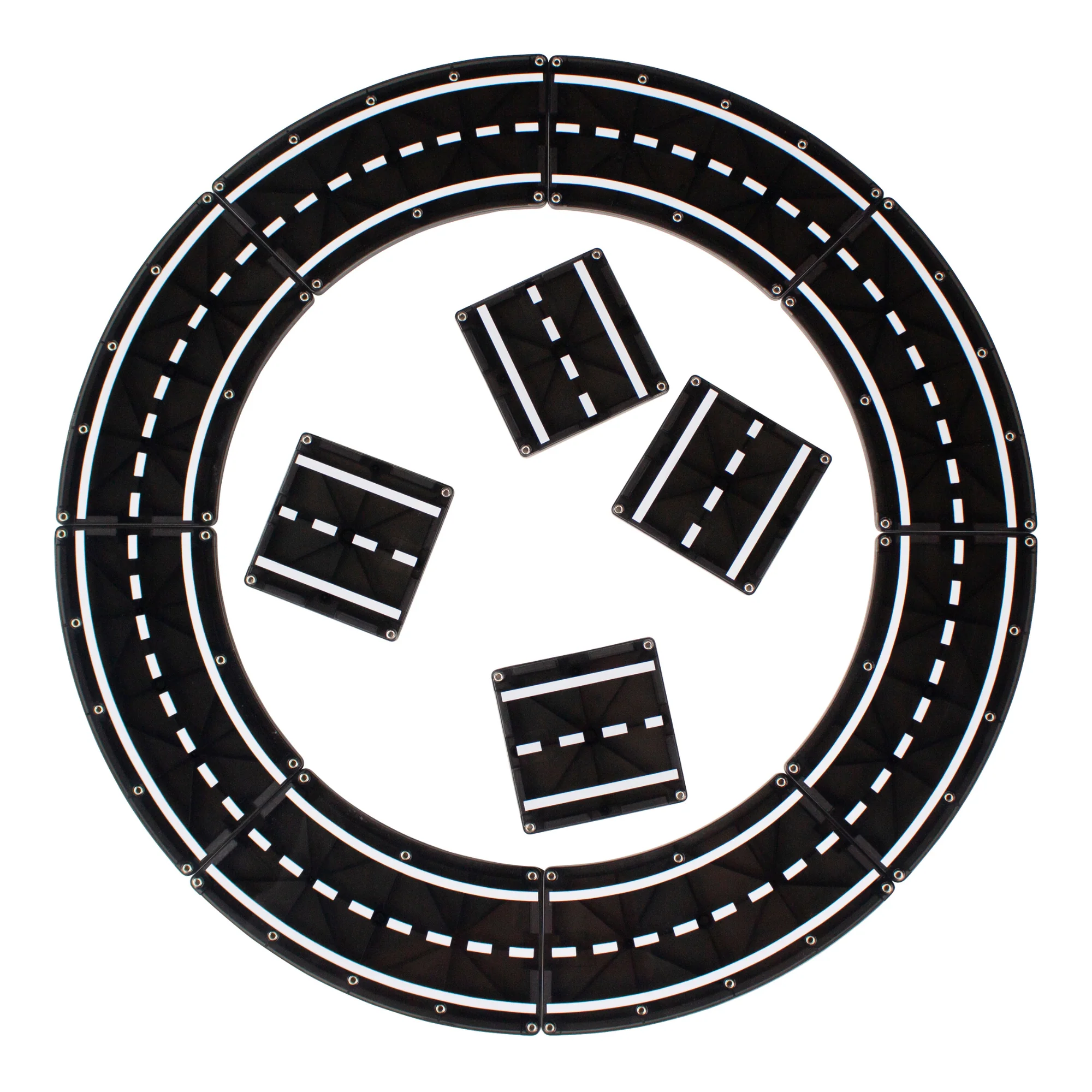 XTRAS: Roads 12-Piece Set by Magna-Tiles - Image 4