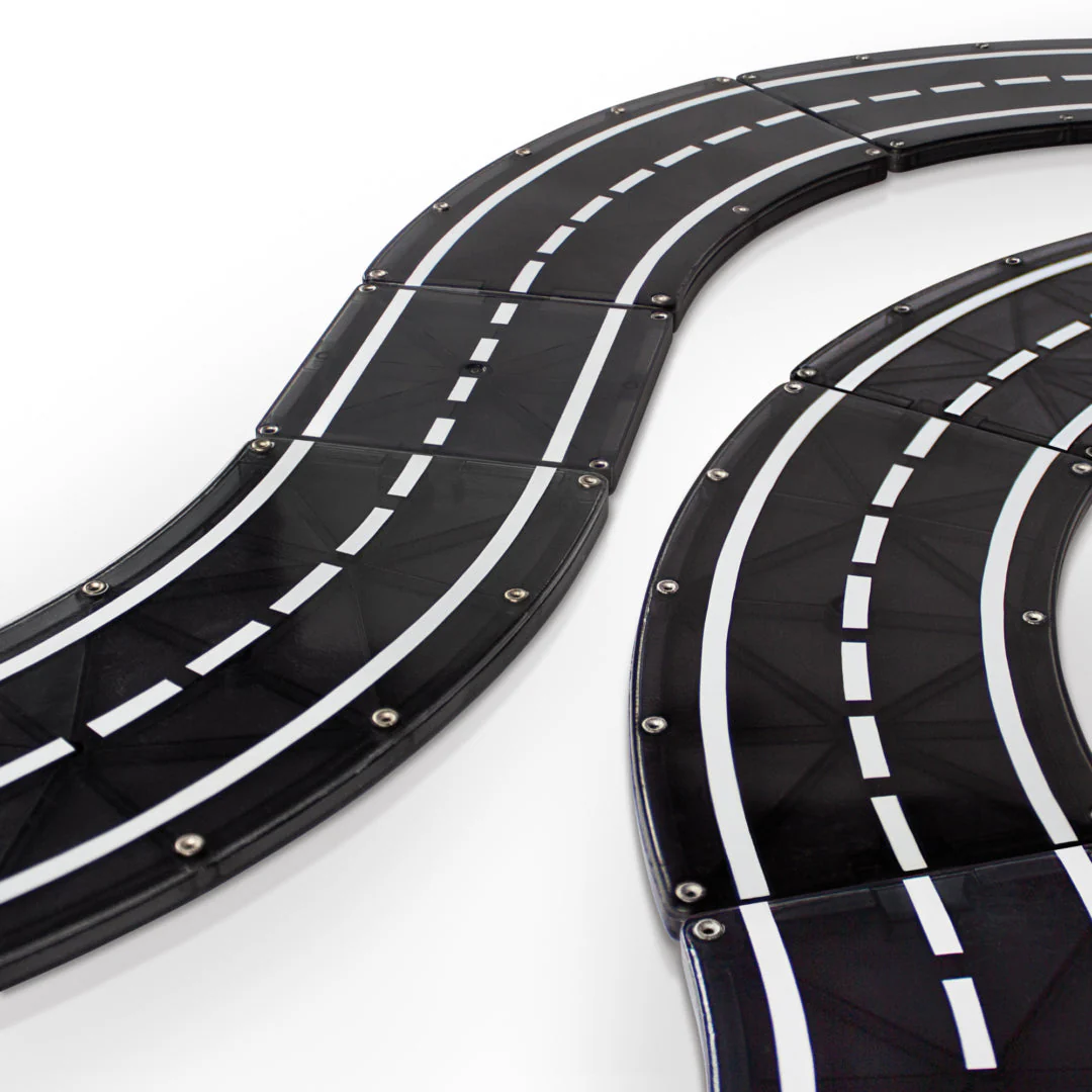 XTRAS: Roads 12-Piece Set by Magna-Tiles - Image 6