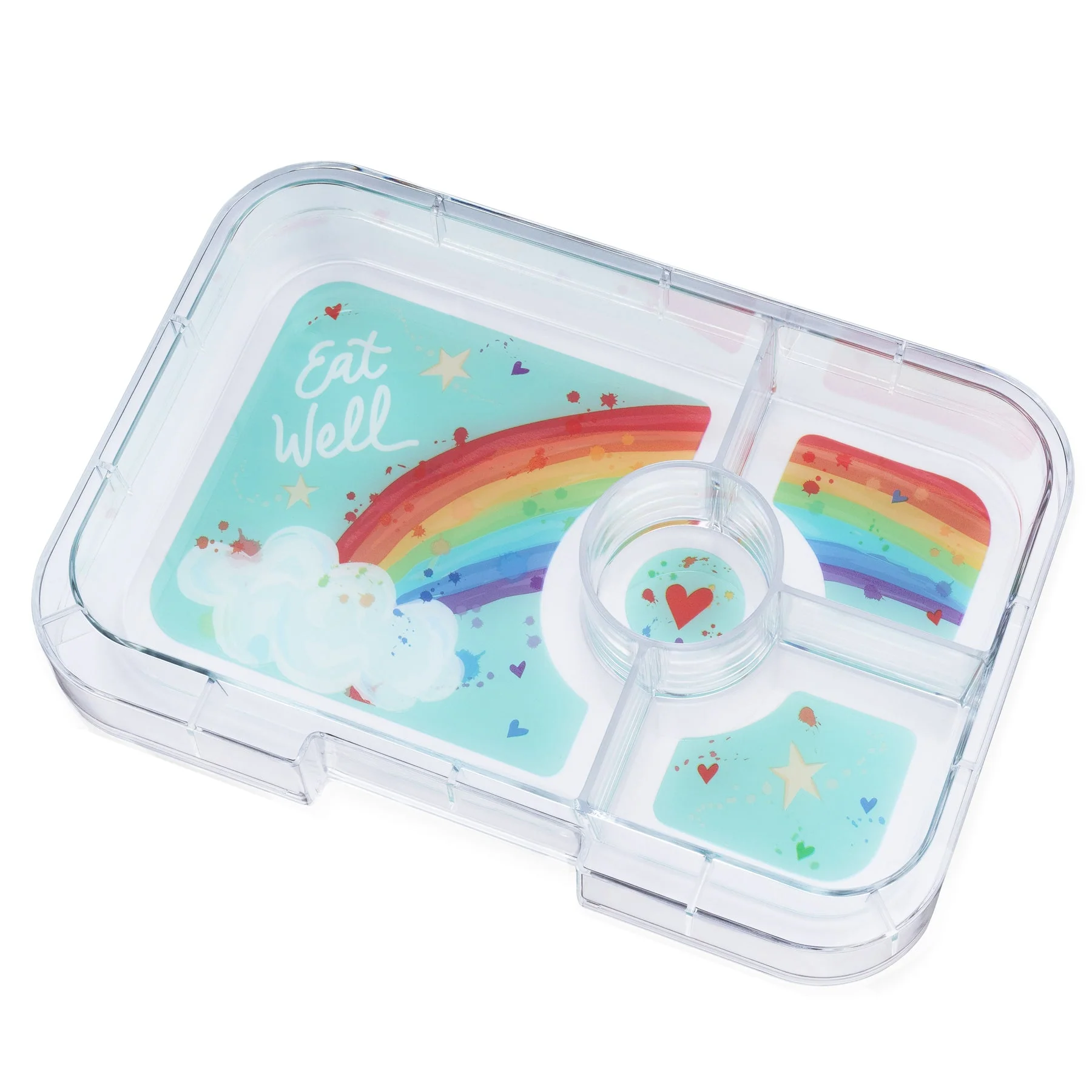 Yumbox Leakproof Sandwich Friendly Bento Box - 4 Compartment - Malibu Purple by YumBox - Image 3