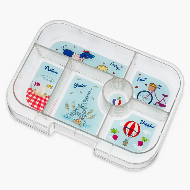 Yumbox Original 6 Compartment Leakproof Bento Box - Lulu Purple - Image 5