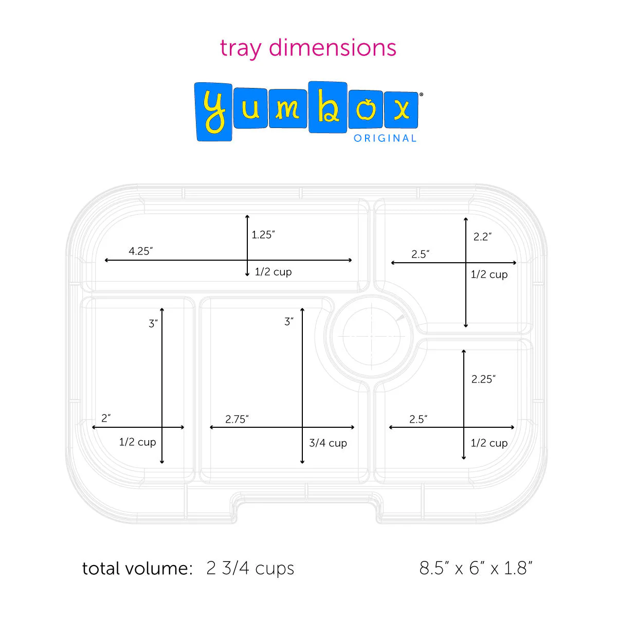 Yumbox Original 6 Compartment Leakproof Bento Box - Matcha Green - Image 6