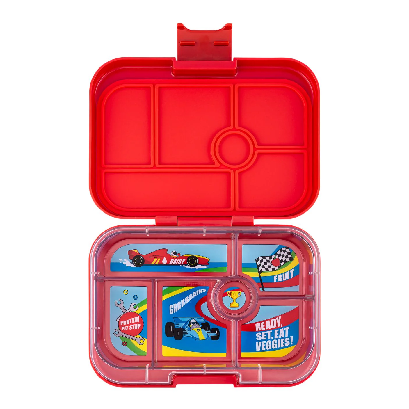 Yumbox Original Leakproof Bento Box - 6 Compartment - Roar Red by YumBox