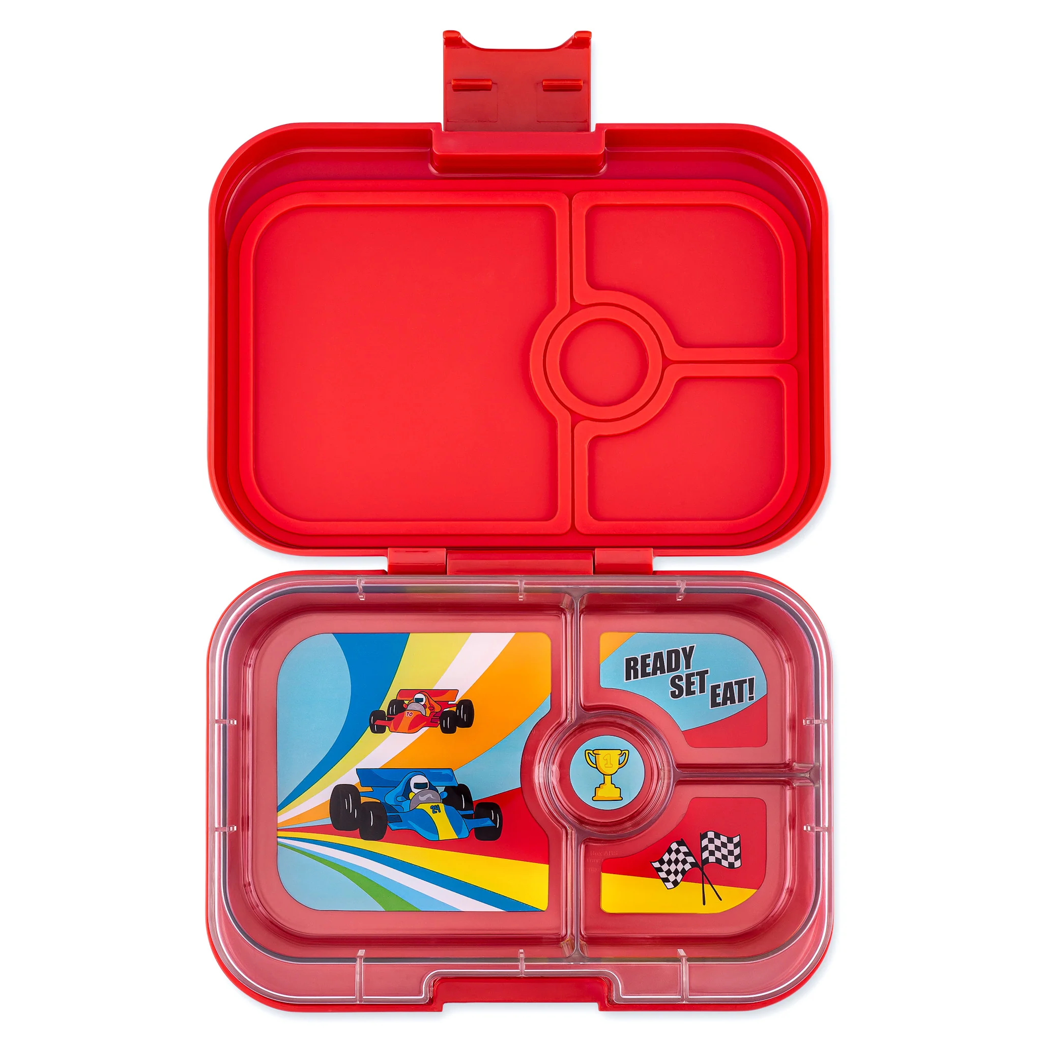 Yumbox Original Leakproof Bento Box - 6 Compartment - Roar Red by YumBox - Image 2