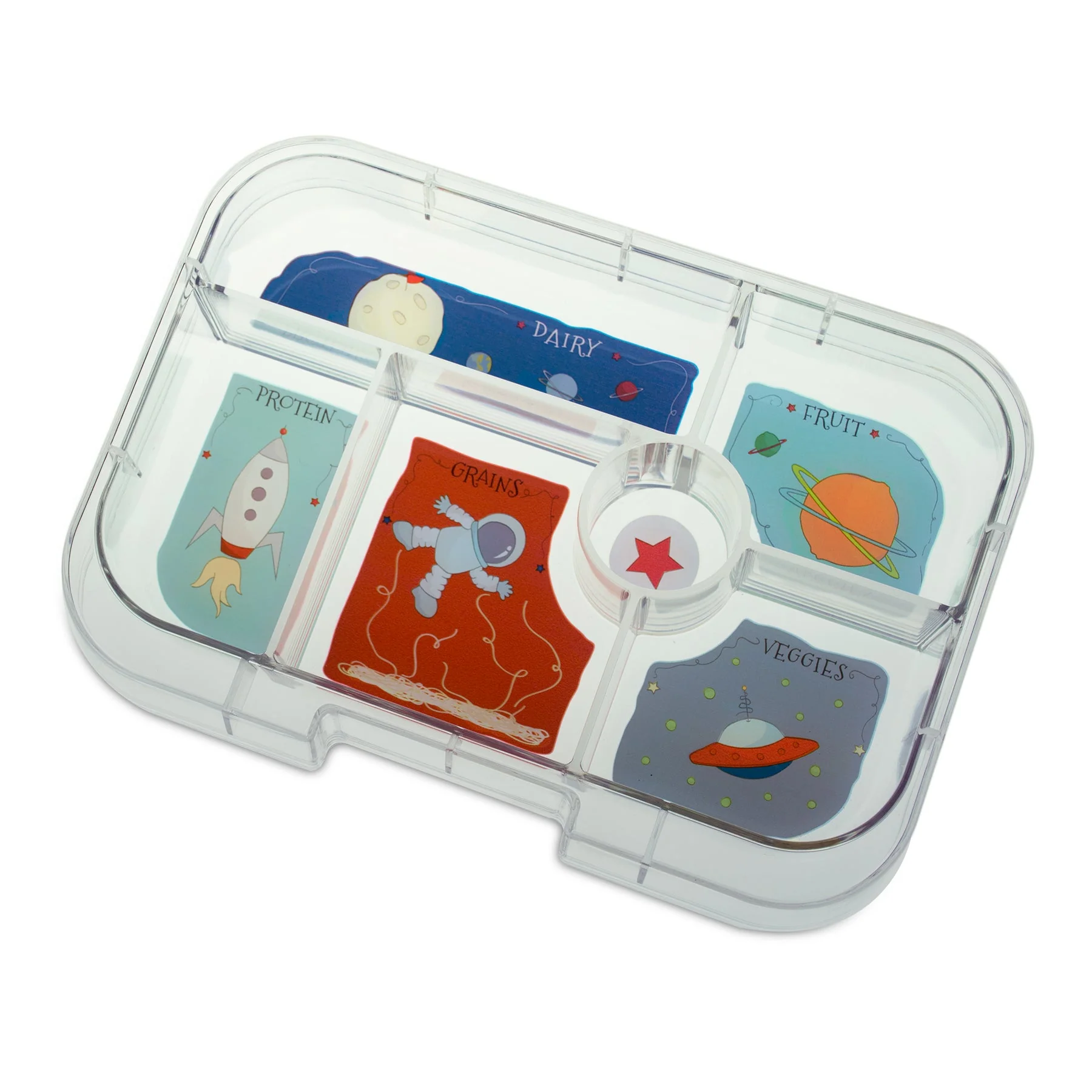 Yumbox Original Leakproof Bento Box - 6 Compartment - Surf Blue - Image 5