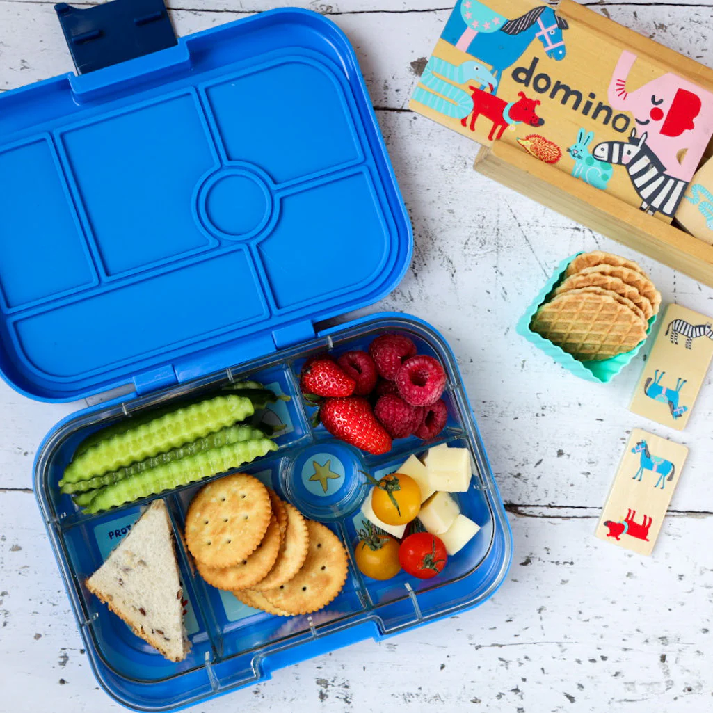 Yumbox Original Leakproof Bento Box - 6 Compartment - Surf Blue - Image 6