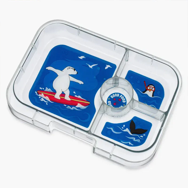 Yumbox Panino Leakproof Bento Box - 4 Compartment - Yoyo Yellow - Image 4