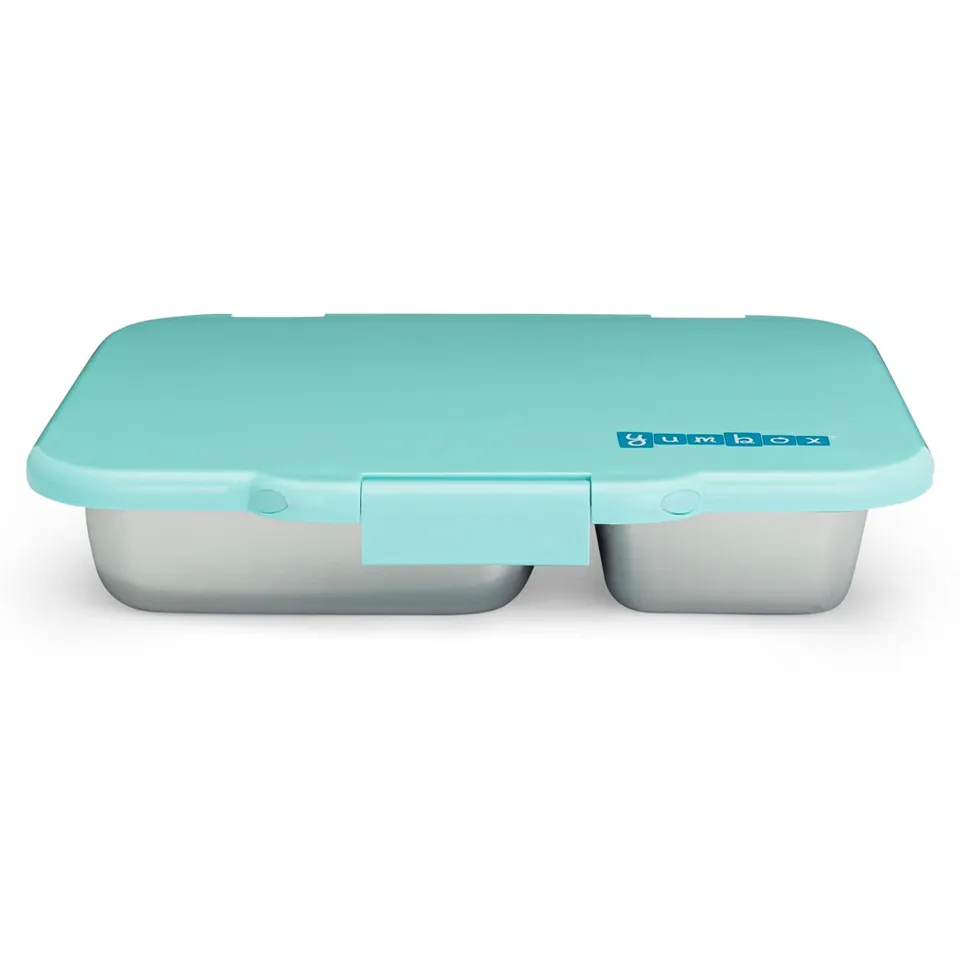 Yumbox Presto Leakproof Stainless Steel Bento Box - Tulum Blue - Image 3