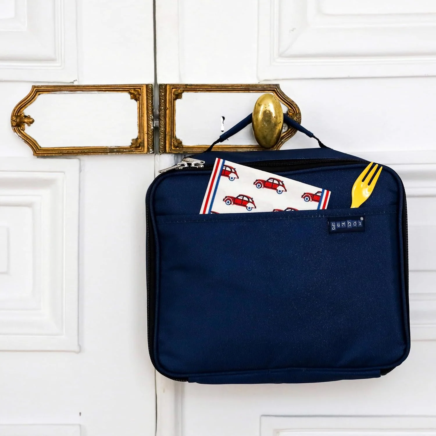 Yumbox Spacious Classic Lunch Bag - Navy Blue - Image 3
