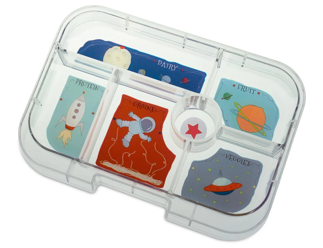 Yumbox Original Leakproof Bento Box - 6 Compartment - Neptune Blue - Image 3