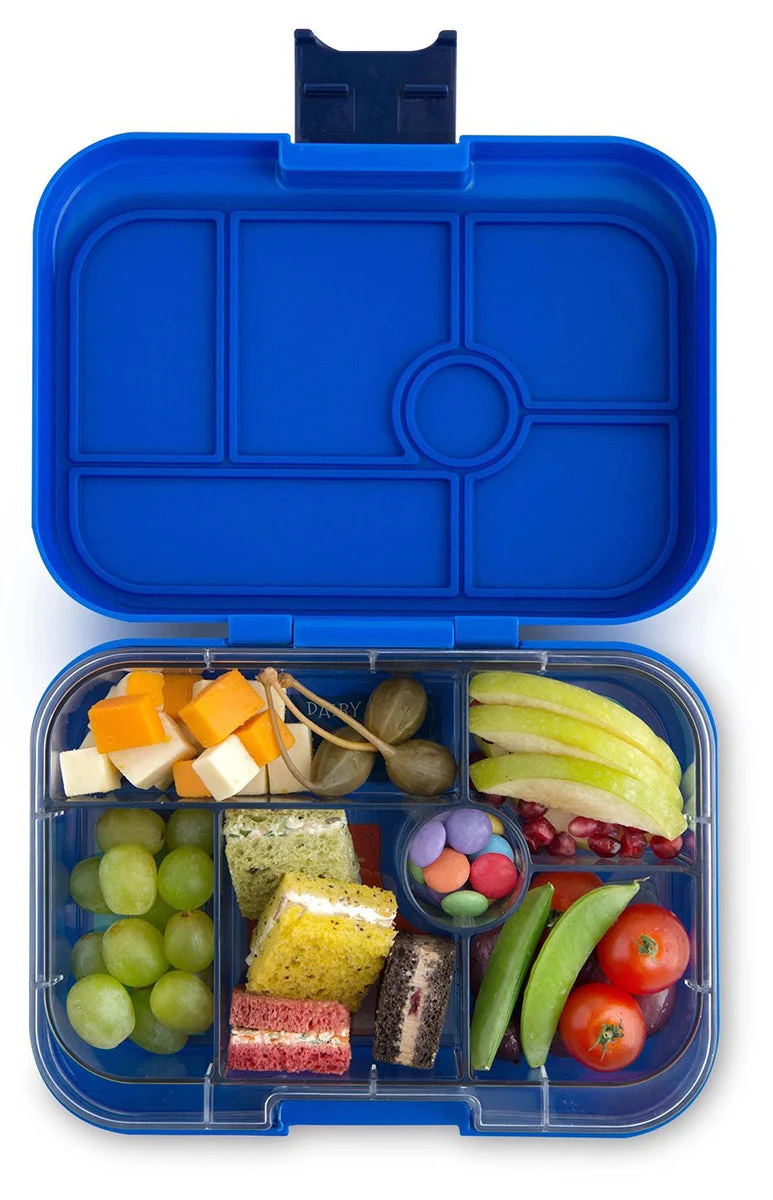 Yumbox Original Leakproof Bento Box - 6 Compartment - Neptune Blue - Image 5