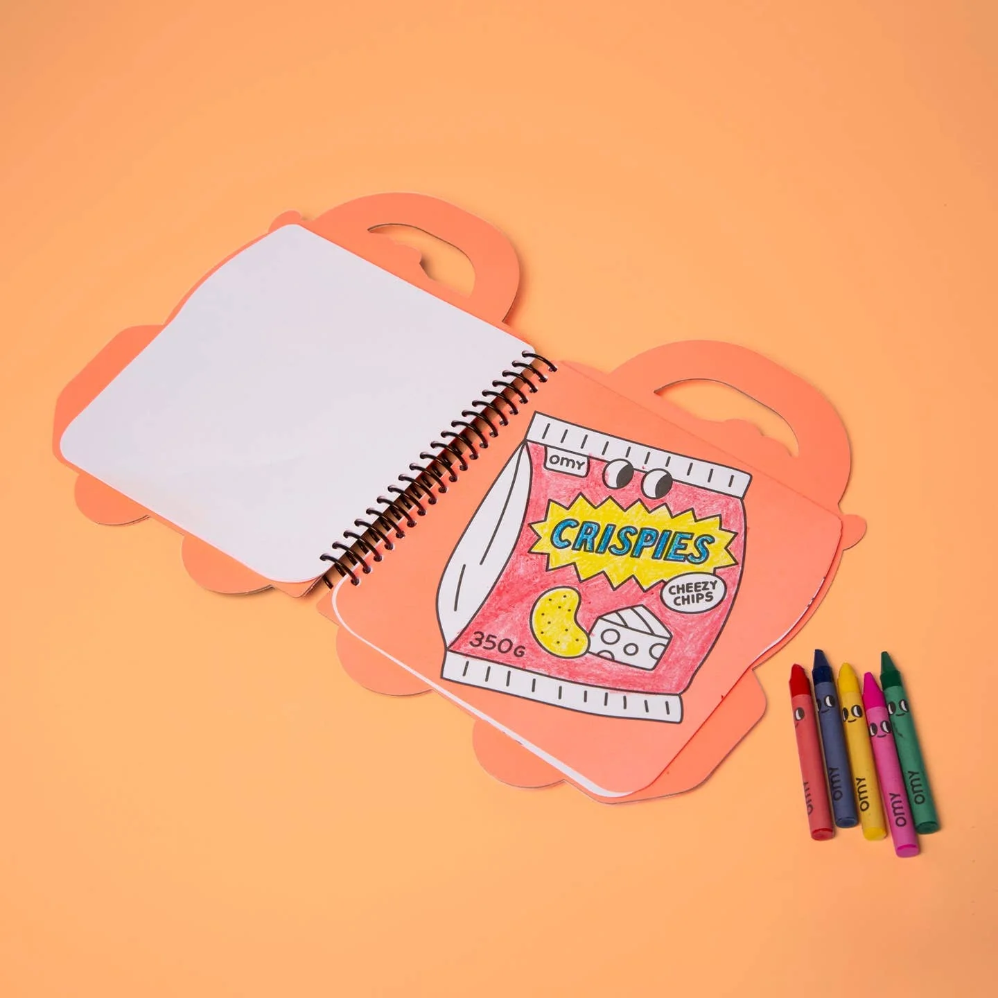 Yummy Super Coloring & Sticker Book by OMY - Image 3