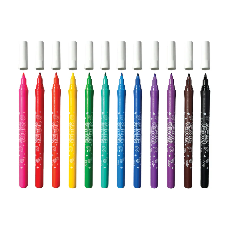 Yummy Yummy Scented Markers - Set of 12 by OOLY - Image 4