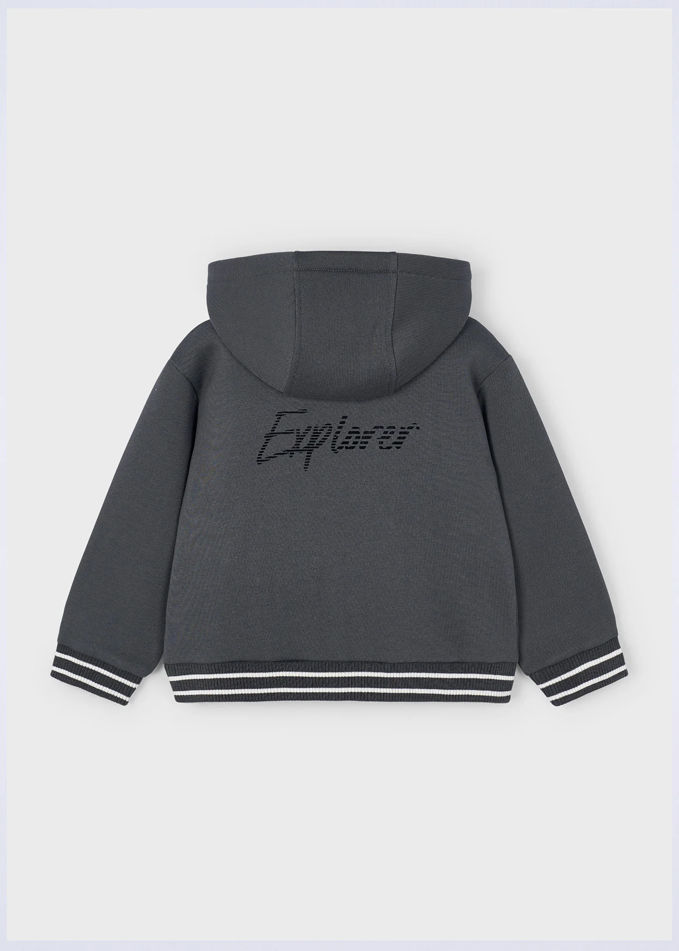 Zip Up Explorer Hoodie - Slate by Mayoral - FINAL SALE - Image 3
