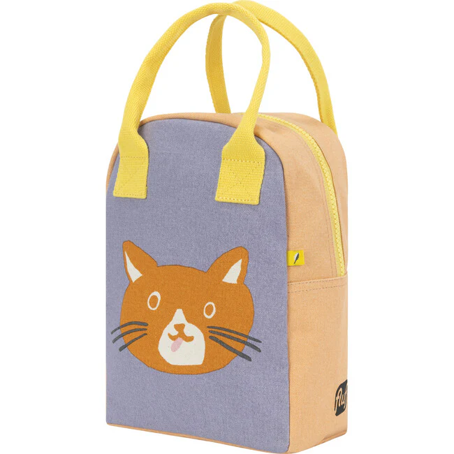 Zipper Lunch Bag - Cat by Fluf - Image 3