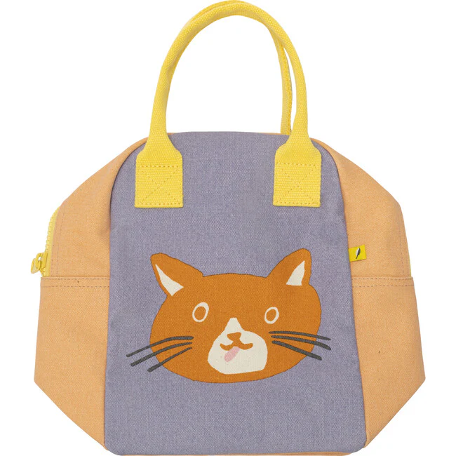 Zipper Lunch Bag - Cat by Fluf - Image 5