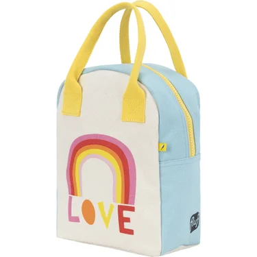 Zipper Lunch Bag - Love by Fluf - Image 3