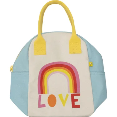 Zipper Lunch Bag - Love by Fluf - Image 5