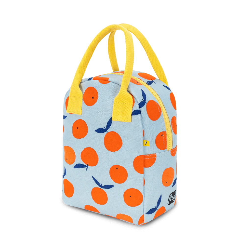 Zipper Lunch Bag - Oranges by Fluf - Image 3