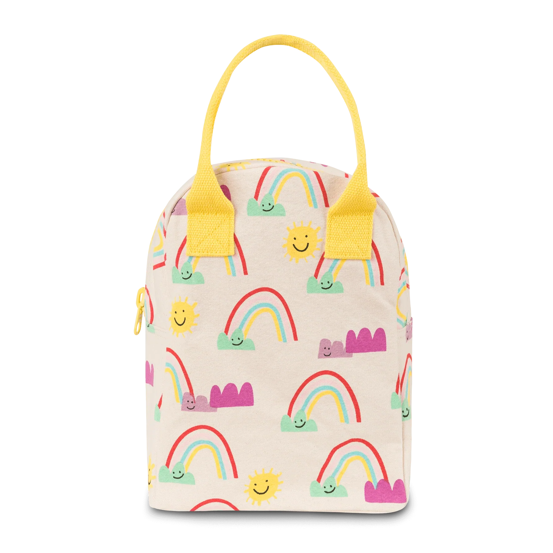 Zipper Lunch Bag - Rainbows by Fluf