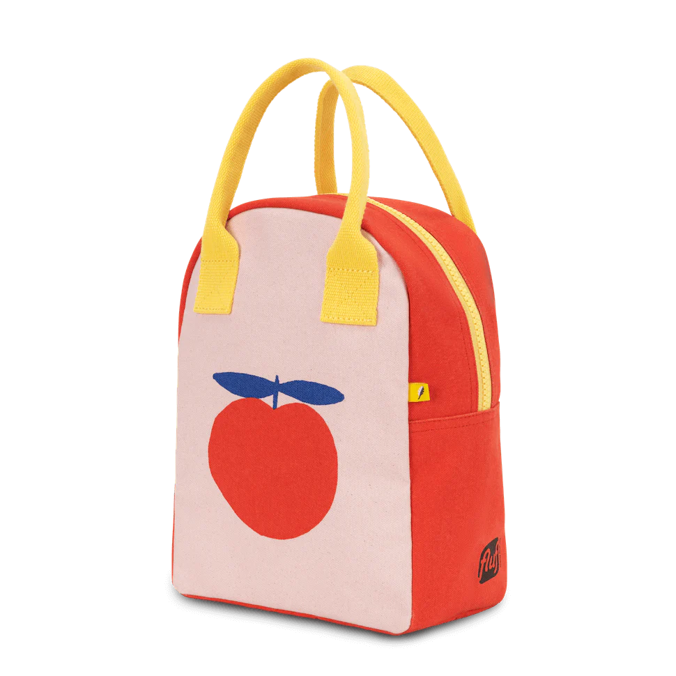 Zipper Lunch Bag - Red Apple by Fluf - Image 3