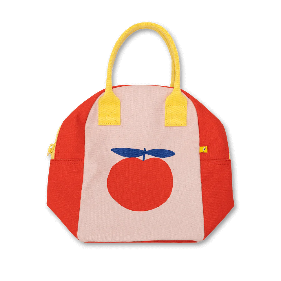 Zipper Lunch Bag - Red Apple by Fluf - Image 4