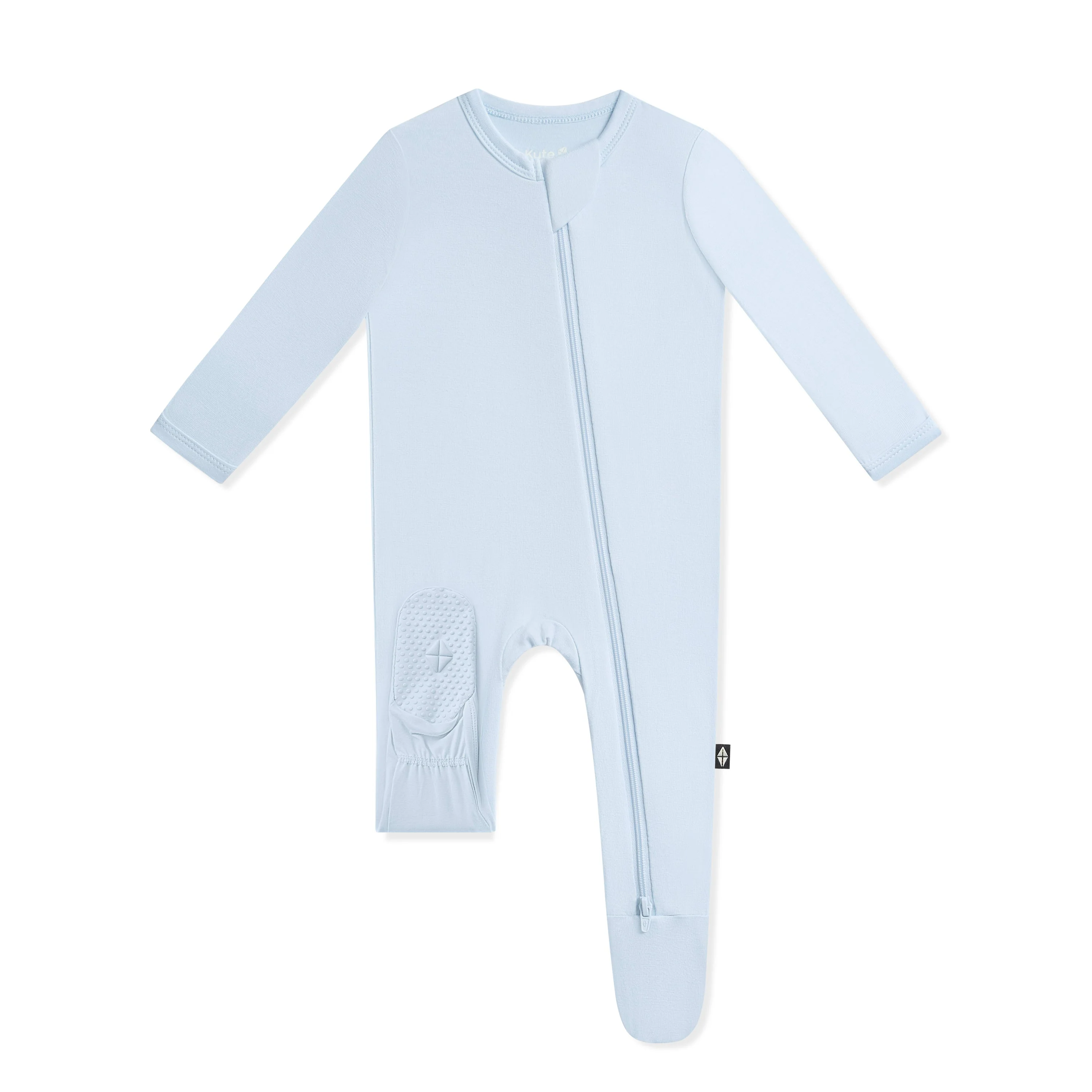 Zippered Footie - Breeze by Kyte Baby - Image 6