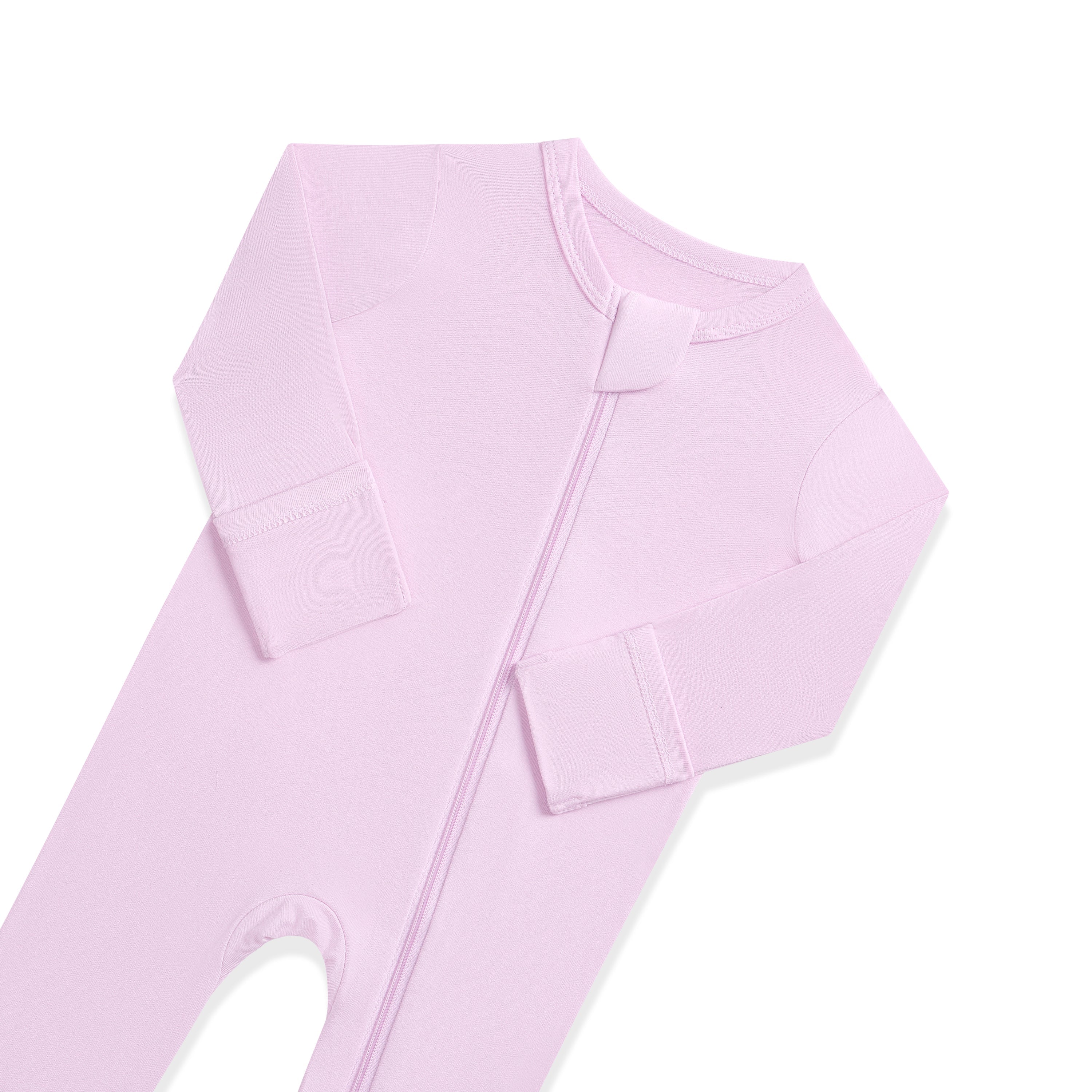Zippered Footie - Thistle by Kyte Baby - Image 5