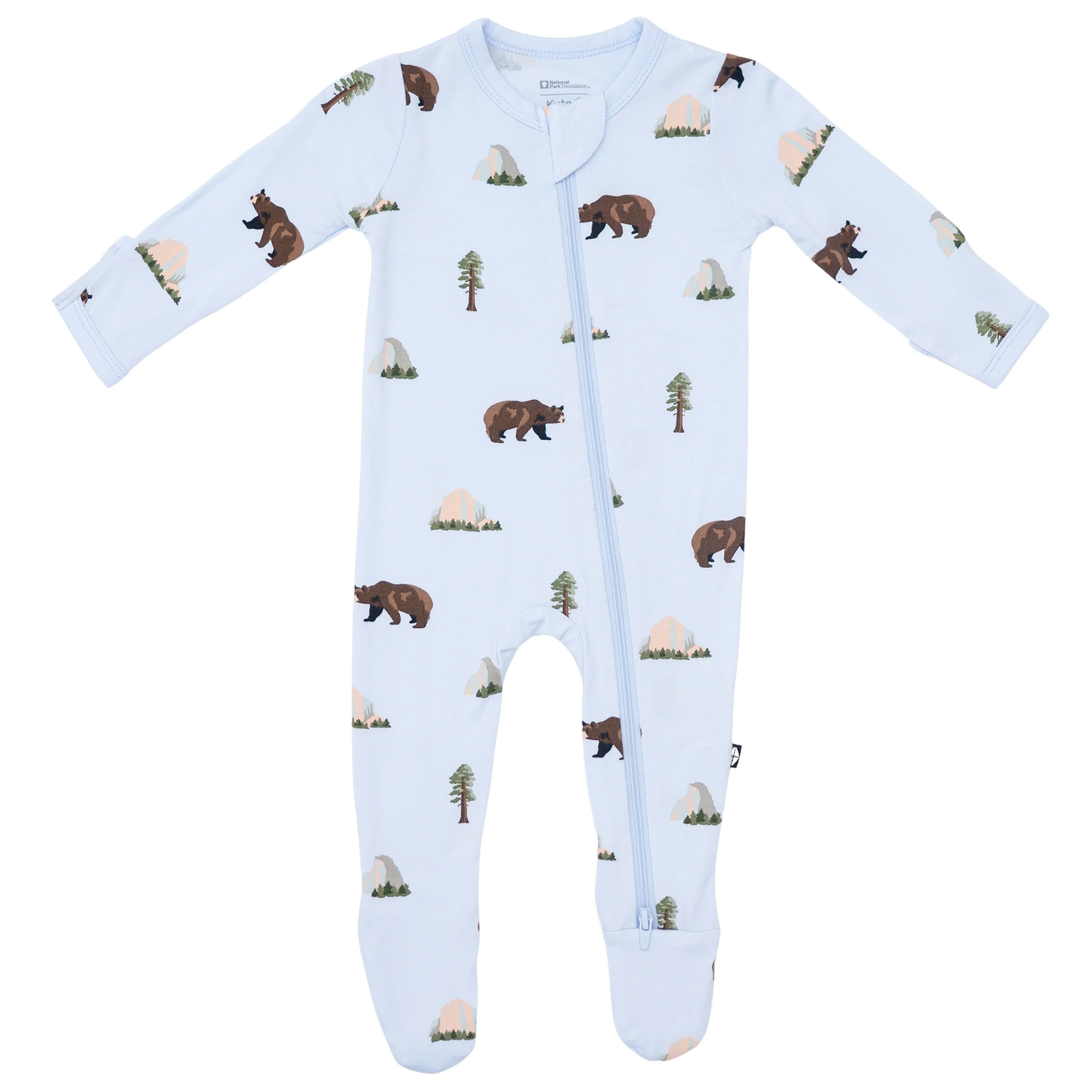 Zippered Footie - Yosemite by Kyte Baby