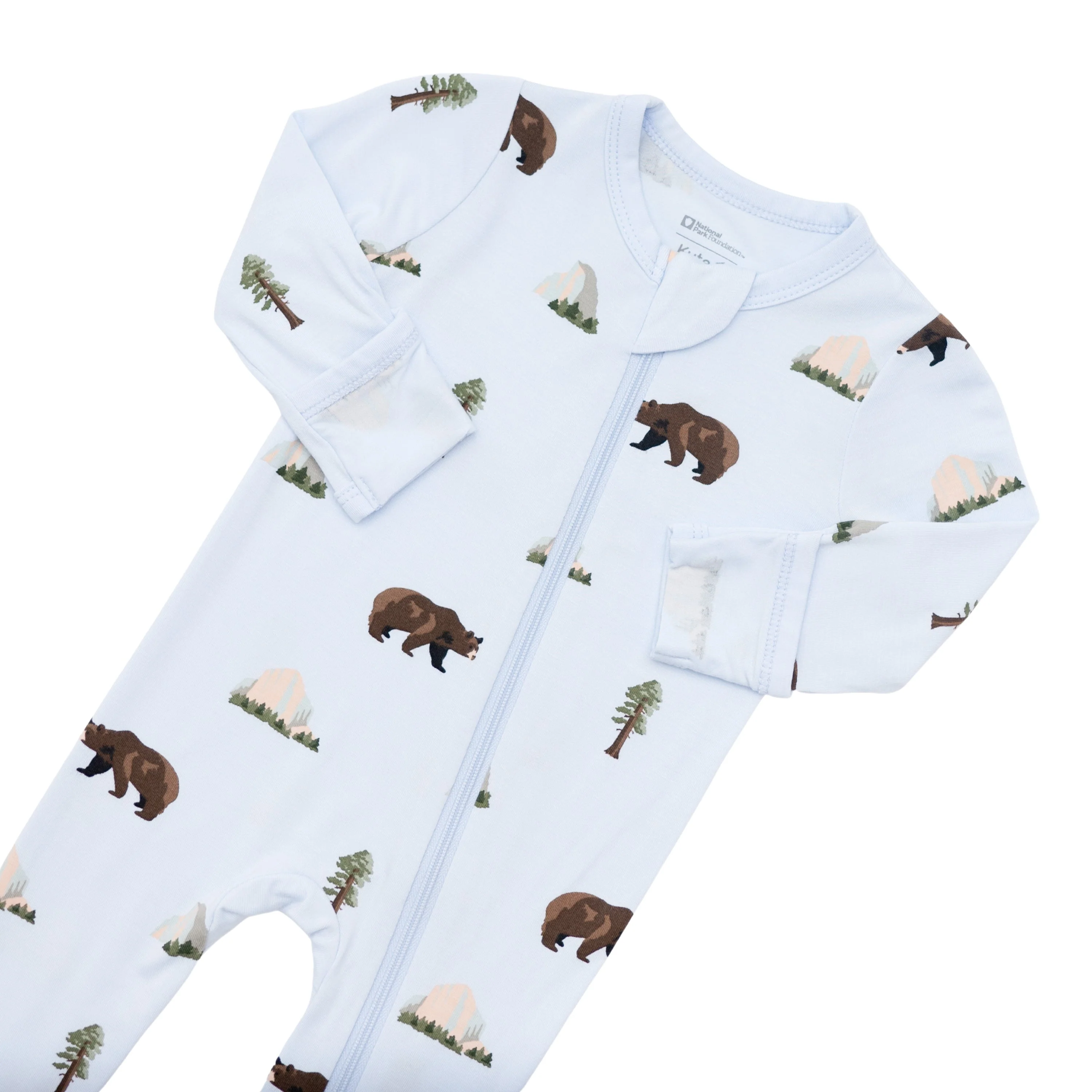 Zippered Footie - Yosemite by Kyte Baby - Image 4