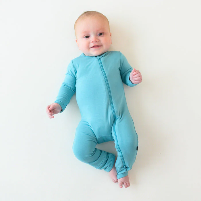 Zippered Romper - Makai by Kyte Baby - Image 3