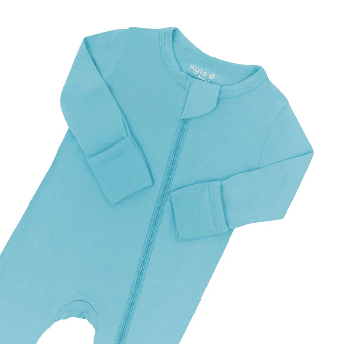 Zippered Romper - Makai by Kyte Baby - Image 4