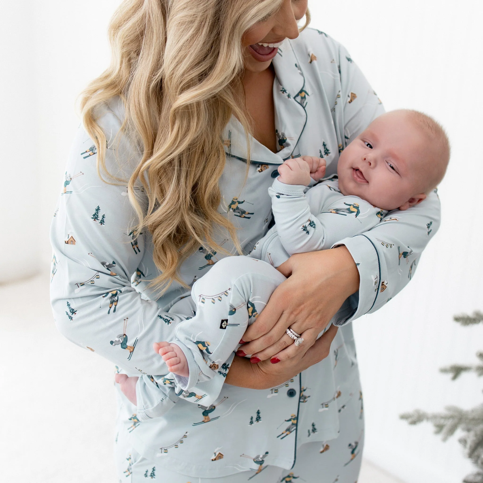 Zippered Romper - Ski by Kyte Baby - Image 3