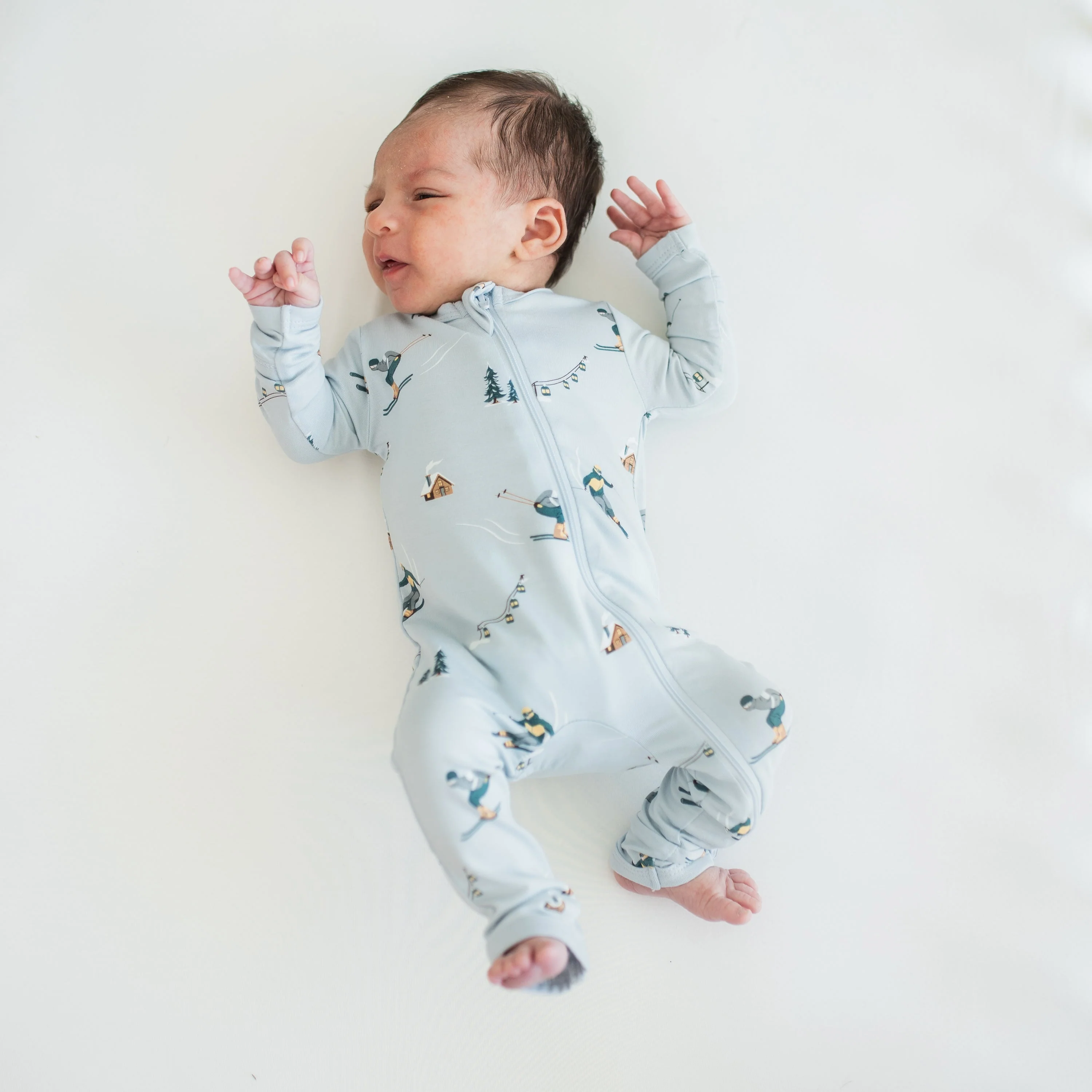 Zippered Romper - Ski by Kyte Baby - Image 8